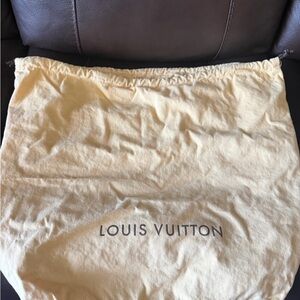 Louis Vuitton Soft Tan Dust Bag